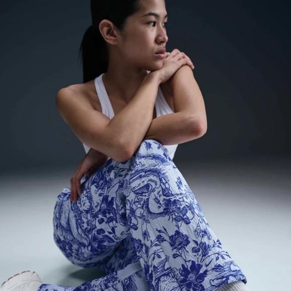 Nike vintage retro jacquard floral graphic loose fit pants - Picture 10 of 11